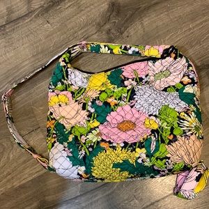 Vera Bradley Convertible Shoulder Bag, Bloom Boom Navy